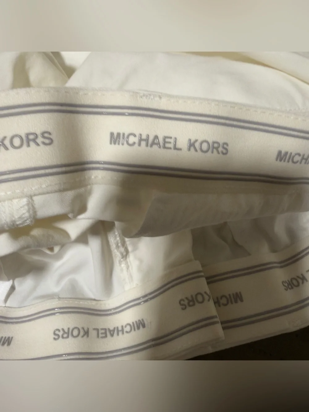 Michael Kors Men’s Dress Pants White 36W x 29L – Small Mark on Leg